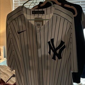 Nike Yankees (Aaron Judge #99) Pinstripe Jersey
